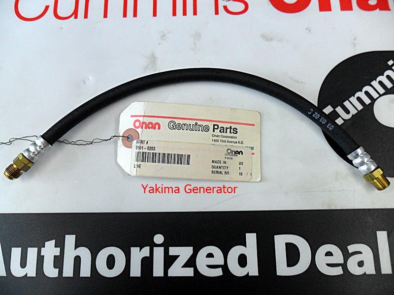 Onan 5010203 Flex Fuel Line Yakima Generator