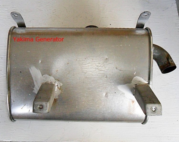 Generac 0K2705 Exhaust Muffler USED Yakima Generator