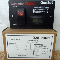 0288-00022 Onan Start stop switch, generator