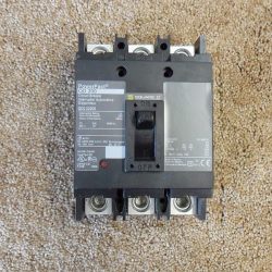 QDL32200 200 amp 3 pole 240 volt Square D Circuit breaker 
