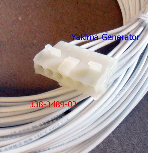 Onan 338-3489-02 wire harness with quick connect
