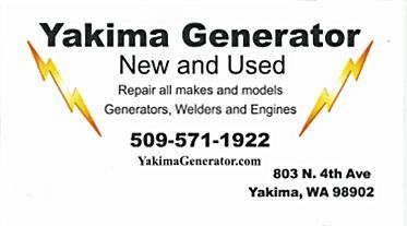 Yakima Generator your parts source for Cummins Onan Kohler, Generac.