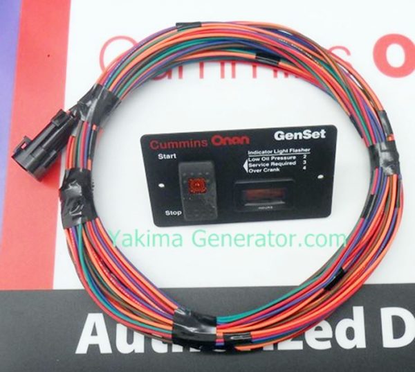 RV generator remote and wire kit
