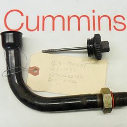 Cummins onan RV QG 4000 Oil fill tube with oil indicator and cap 123-1944-01, 123-1953