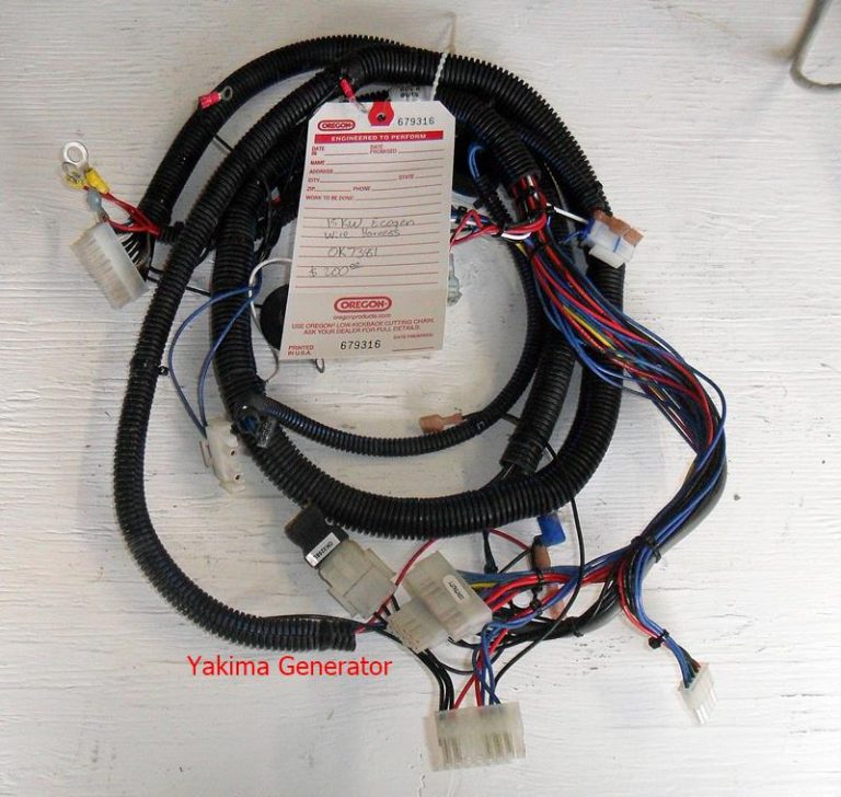 Generac 0K7381 Wire Harness used Yakima Generator