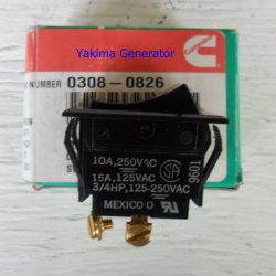 Cummins Onan 308-0826 rocker switch